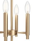 KICHLER 52723CPZ Madden 43" 8 Xl Light Foyer Pendant In Champagne Bronze