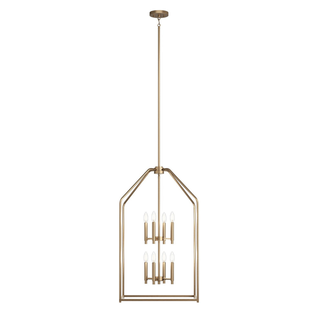 KICHLER 52723CPZ Madden 43" 8 Xl Light Foyer Pendant In Champagne Bronze
