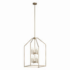 KICHLER 52723CPZ Madden 43" 8 Xl Light Foyer Pendant In Champagne Bronze