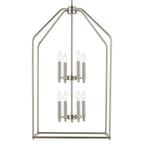 KICHLER 52723NI Madden 36" 8 Light Foyer Pendant In Brushed Nickel