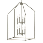 KICHLER 52723NI Madden 36" 8 Light Foyer Pendant In Brushed Nickel
