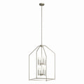 KICHLER 52723NI Madden 36" 8 Light Foyer Pendant In Brushed Nickel