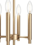 KICHLER 52724CPZ Madden Large Foyer Pendant 8 Light - Champagne Bronze