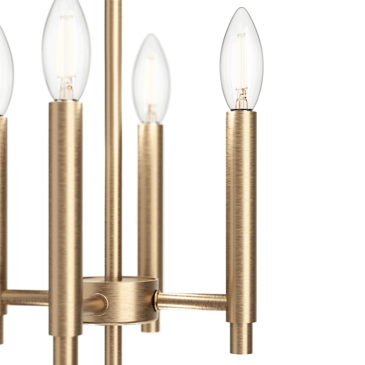 KICHLER 52724CPZ Madden Large Foyer Pendant 8 Light - Champagne Bronze