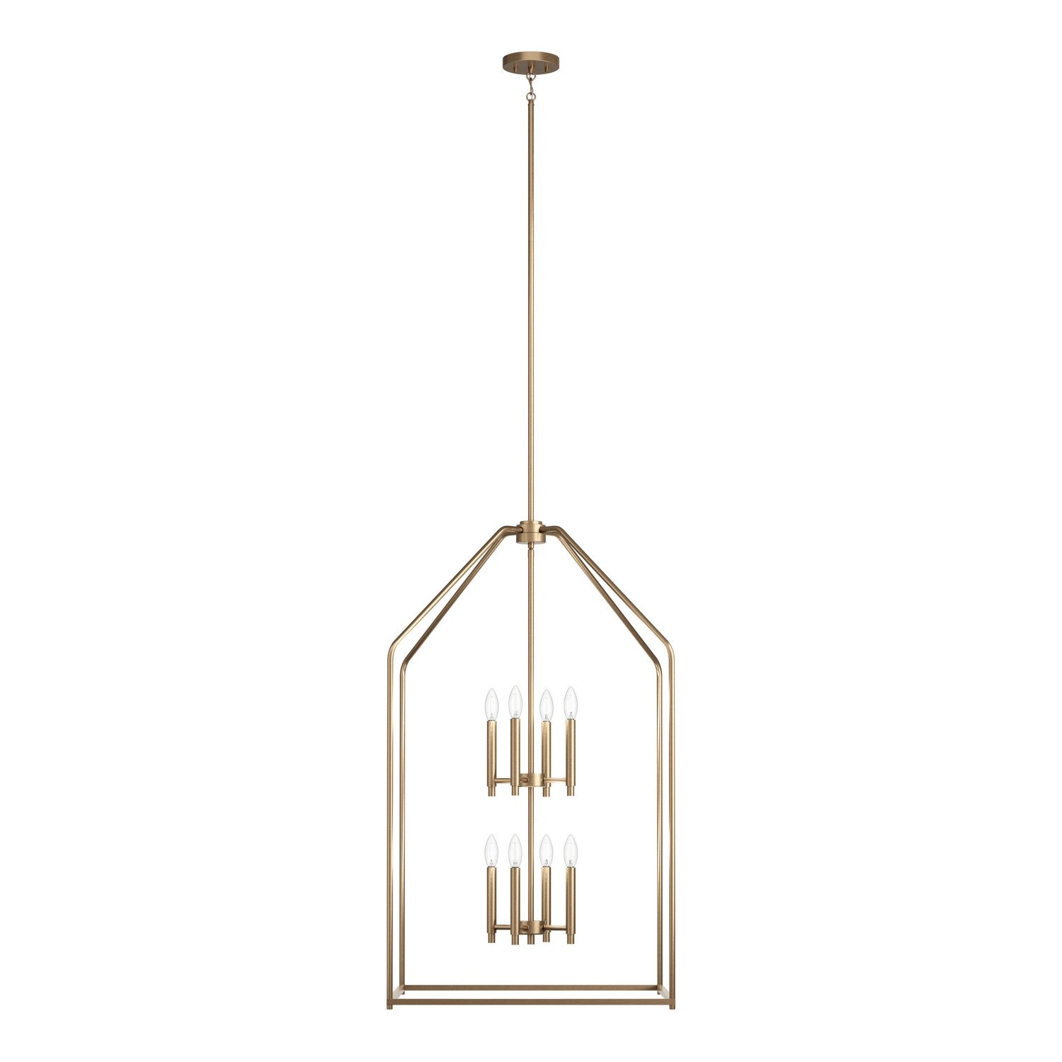 KICHLER 52724CPZ Madden Large Foyer Pendant 8 Light - Champagne Bronze
