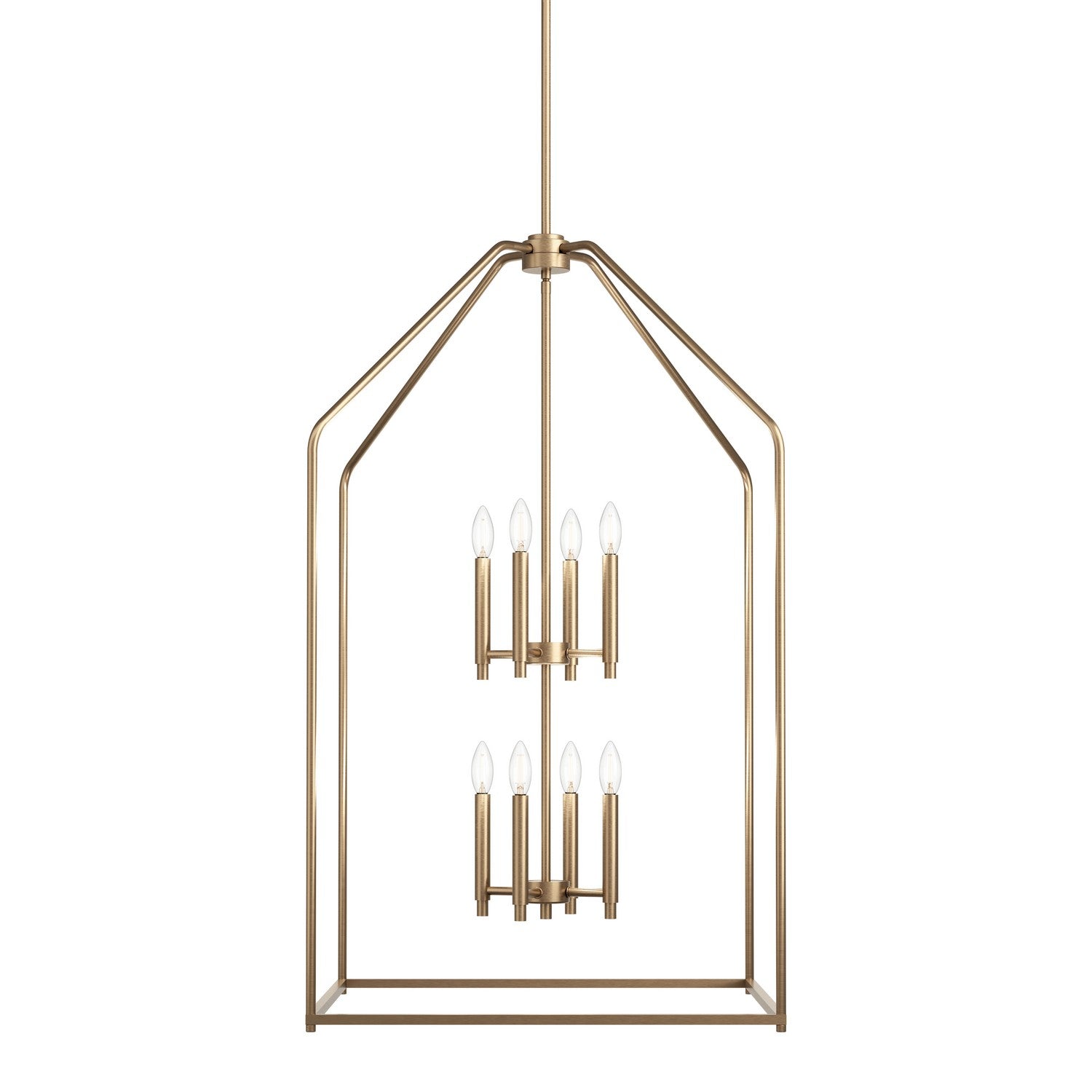 KICHLER 52724CPZ Madden Large Foyer Pendant 8 Light - Champagne Bronze