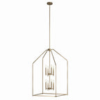 KICHLER 52724CPZ Madden Large Foyer Pendant 8 Light - Champagne Bronze