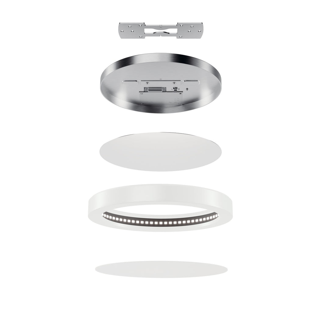 KICHLER 53007WH30 Ara 7" Round Downlight In White