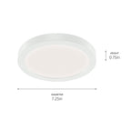 KICHLER 53007WH30 Ara 7" Round Downlight In White
