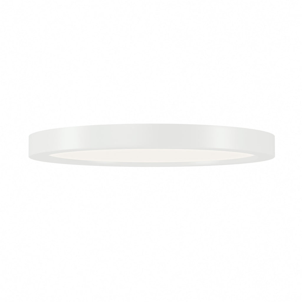 KICHLER 53009WH30 Ara 9" Round Led Flush Mount In White