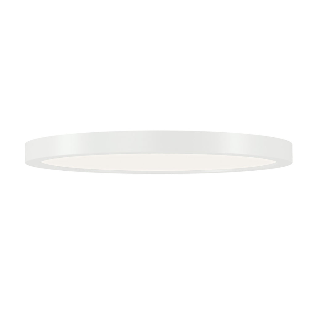 KICHLER 53011WH30 Ara 11" Round Led Flush Mount In White