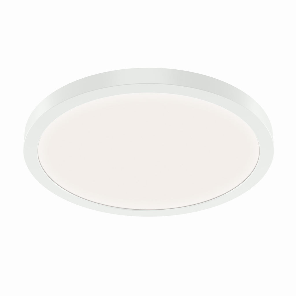 KICHLER 53011WH30 Ara 11" Round Led Flush Mount In White