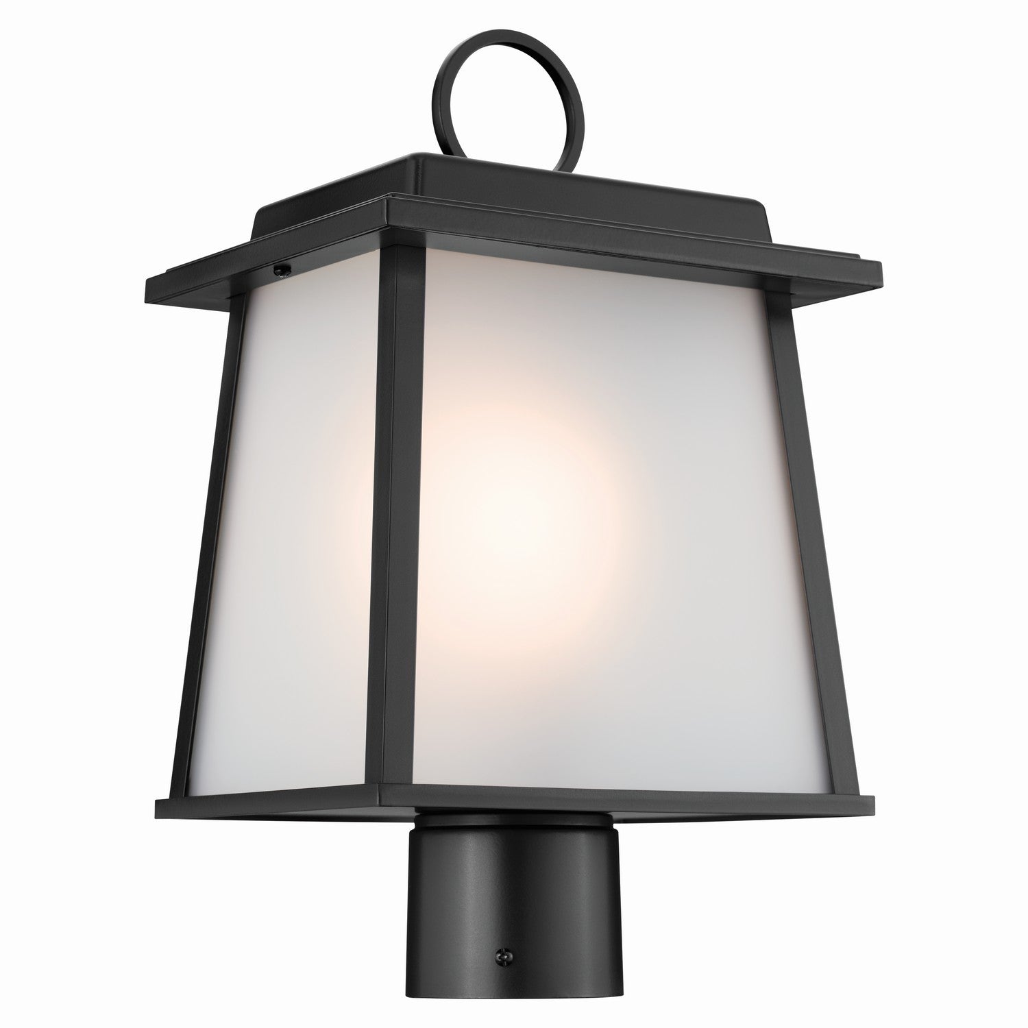 KICHLER 59107BK Noward Outdoor Post Lantern - Black