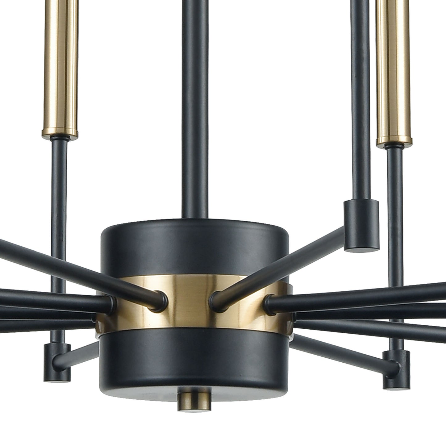 ELK SHOWROOM 15277/10 Livingston 29'' Wide 10-Light Chandelier - Matte Black