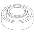 KOHLER Connector - Vibrant Brushed Moderne Brass, K-1528930-2MB