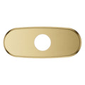 GROHE 07551GN0 6" Escutcheon - Brushed Cool Sunrise