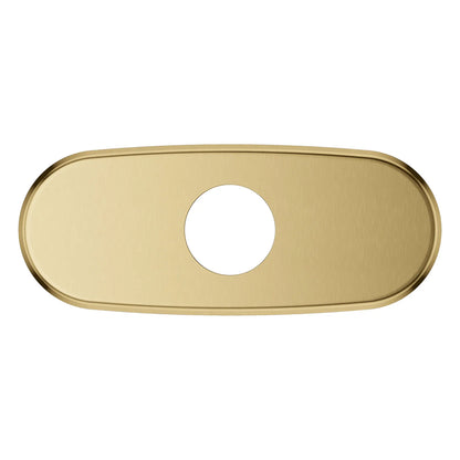 GROHE 07551GN0 6" Escutcheon - Brushed Cool Sunrise