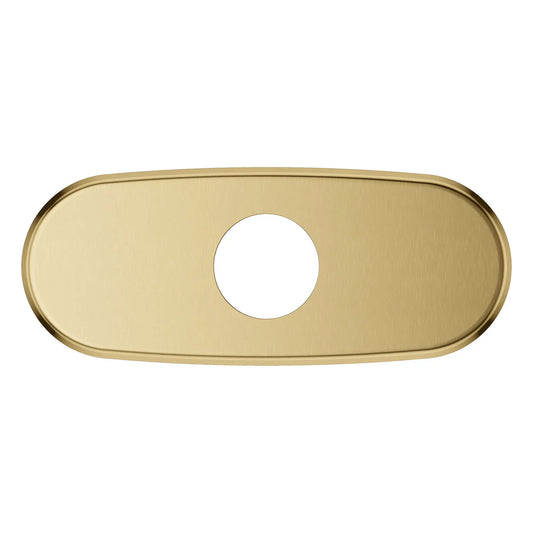 GROHE 07551GN0 6" Escutcheon - Brushed Cool Sunrise