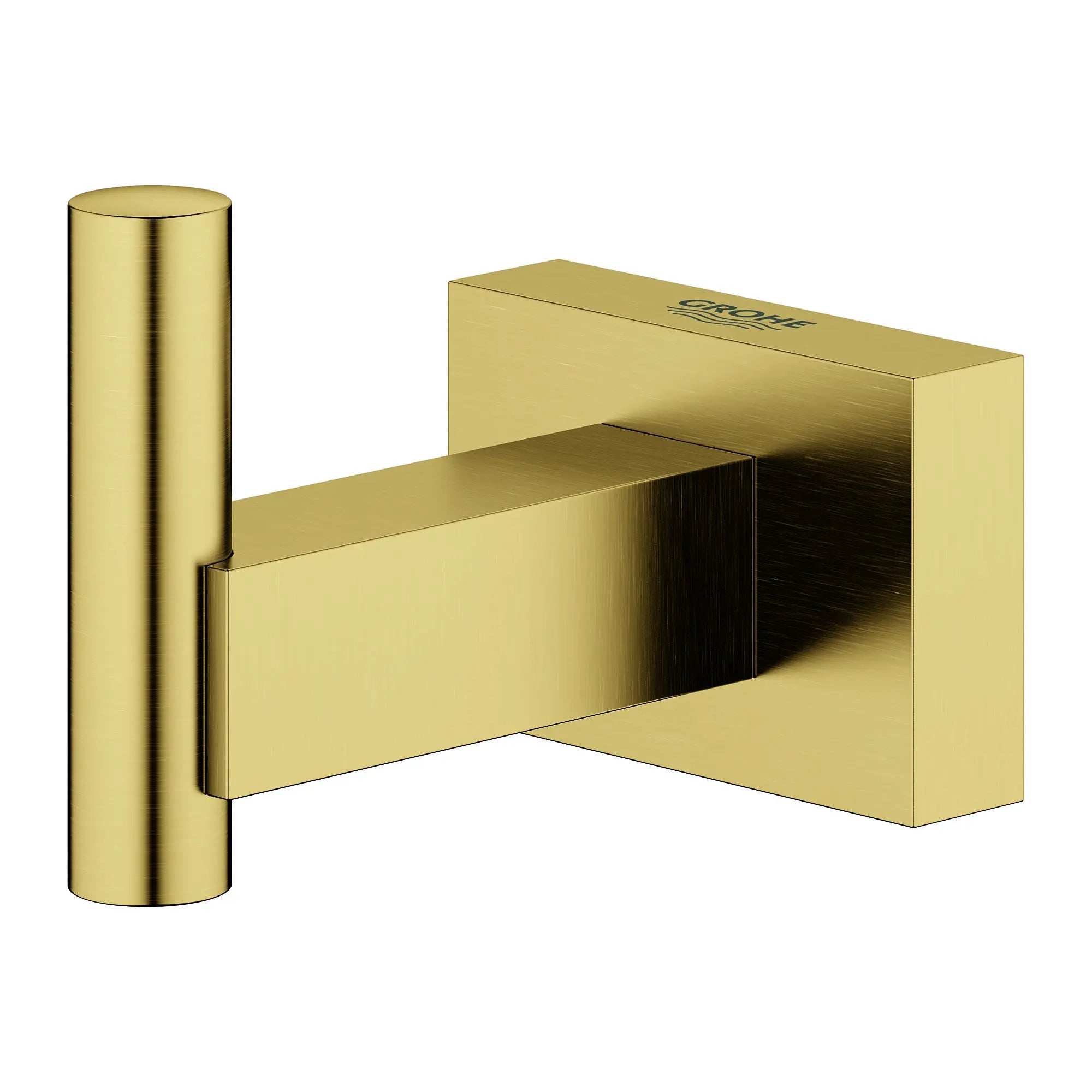 GROHE 40511GN1 Essentials Cube Robe Hook - Brushed Cool Sunrise