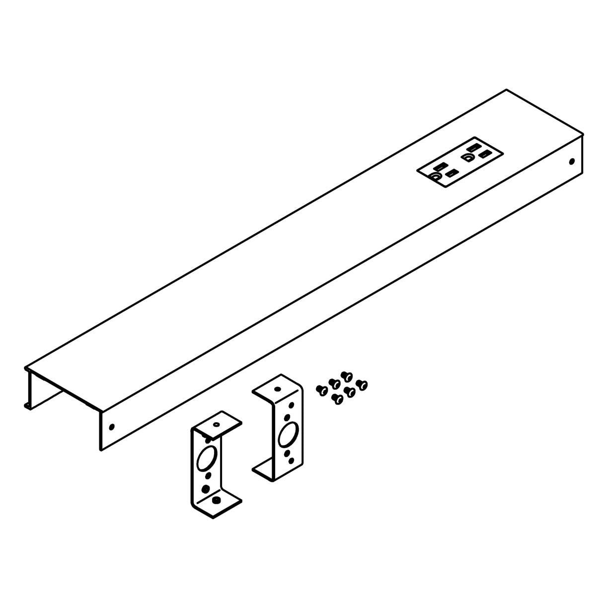 KOHLER Unility Bar Kits, Left-hand, K-1535471