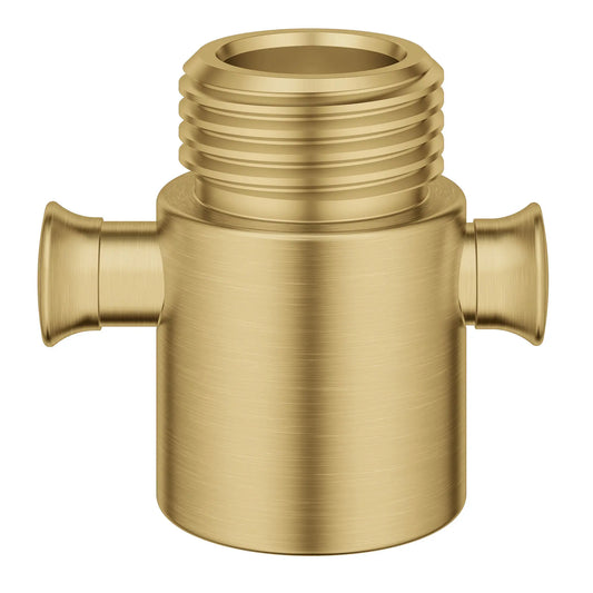 GROHE Volume Control For Shower Heads & Hand Showers - Brushed Cool Sunrise, 95866GN0