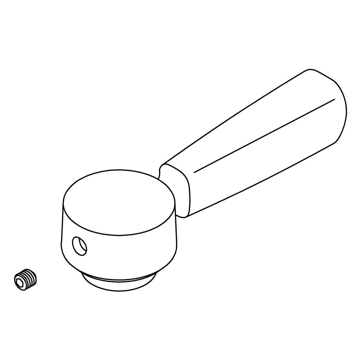 KOHLER Handle Kit - Matte Black, K-1535571-BL