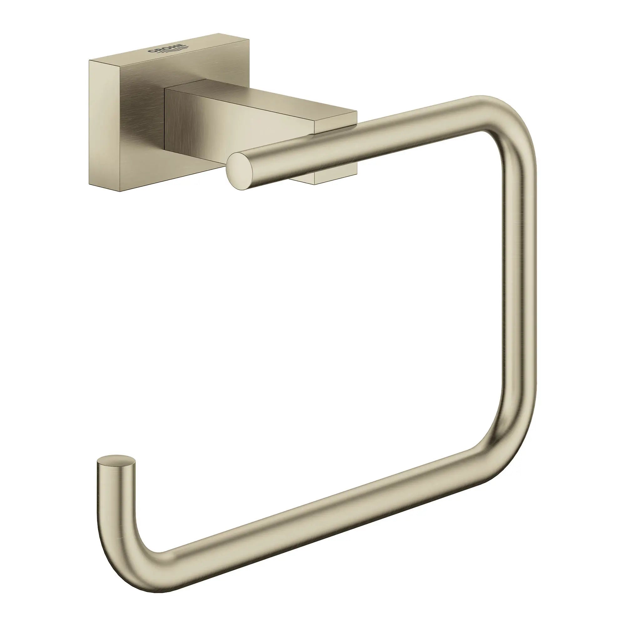 GROHE 40507EN1 Essentials Cube Paper Holder - Brushed Nickel