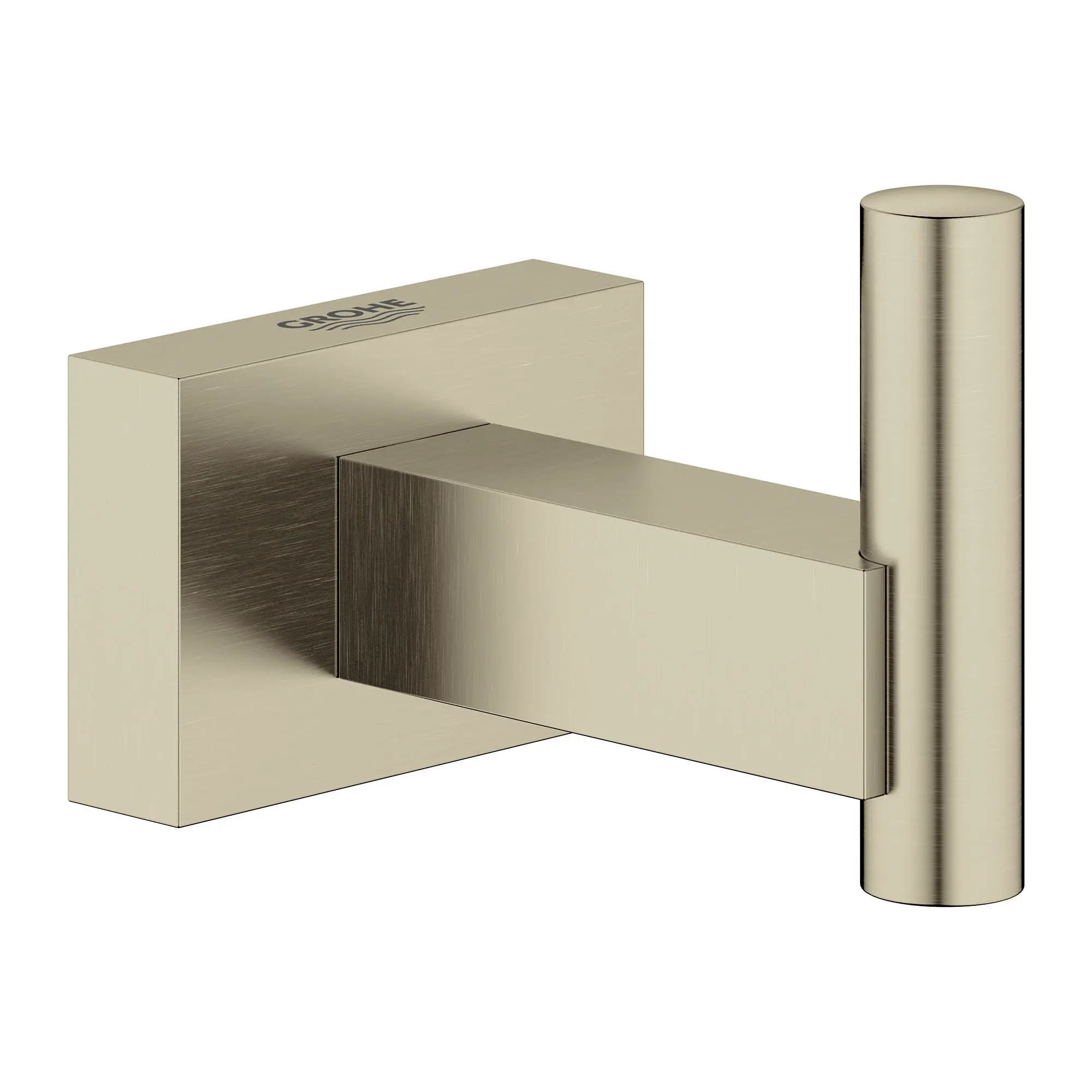 GROHE 40511EN1 Essentials Cube Robe Hook - Brushed Nickel