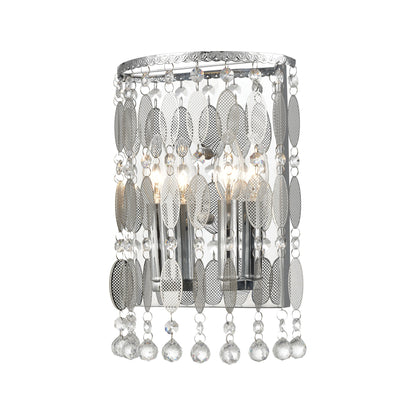 ELK SHOWROOM 15380/2 Chamelon 12'' High 2-Light Sconce - Polished Chrome