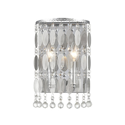 ELK SHOWROOM 15380/2 Chamelon 12'' High 2-Light Sconce - Polished Chrome