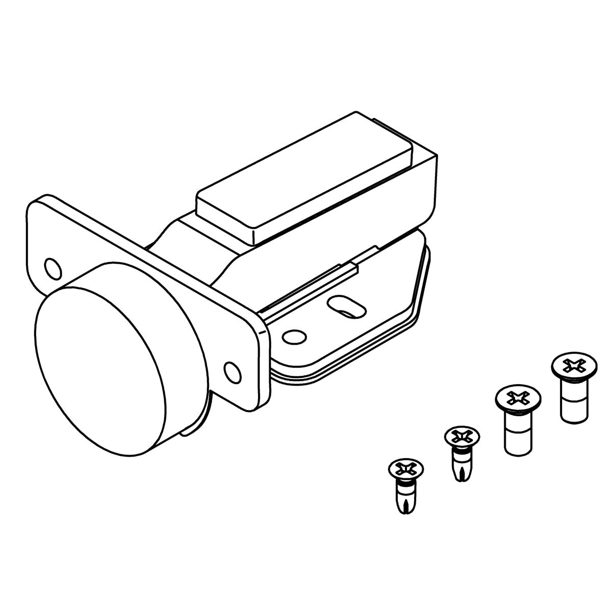 KOHLER Essential Side Cabinet Hinge, K-1538741