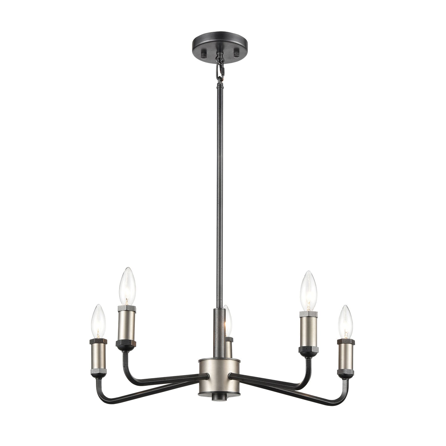 ELK SHOWROOM 15395/5 Cortlandt 23'' Wide 5-Light Chandelier - Iron