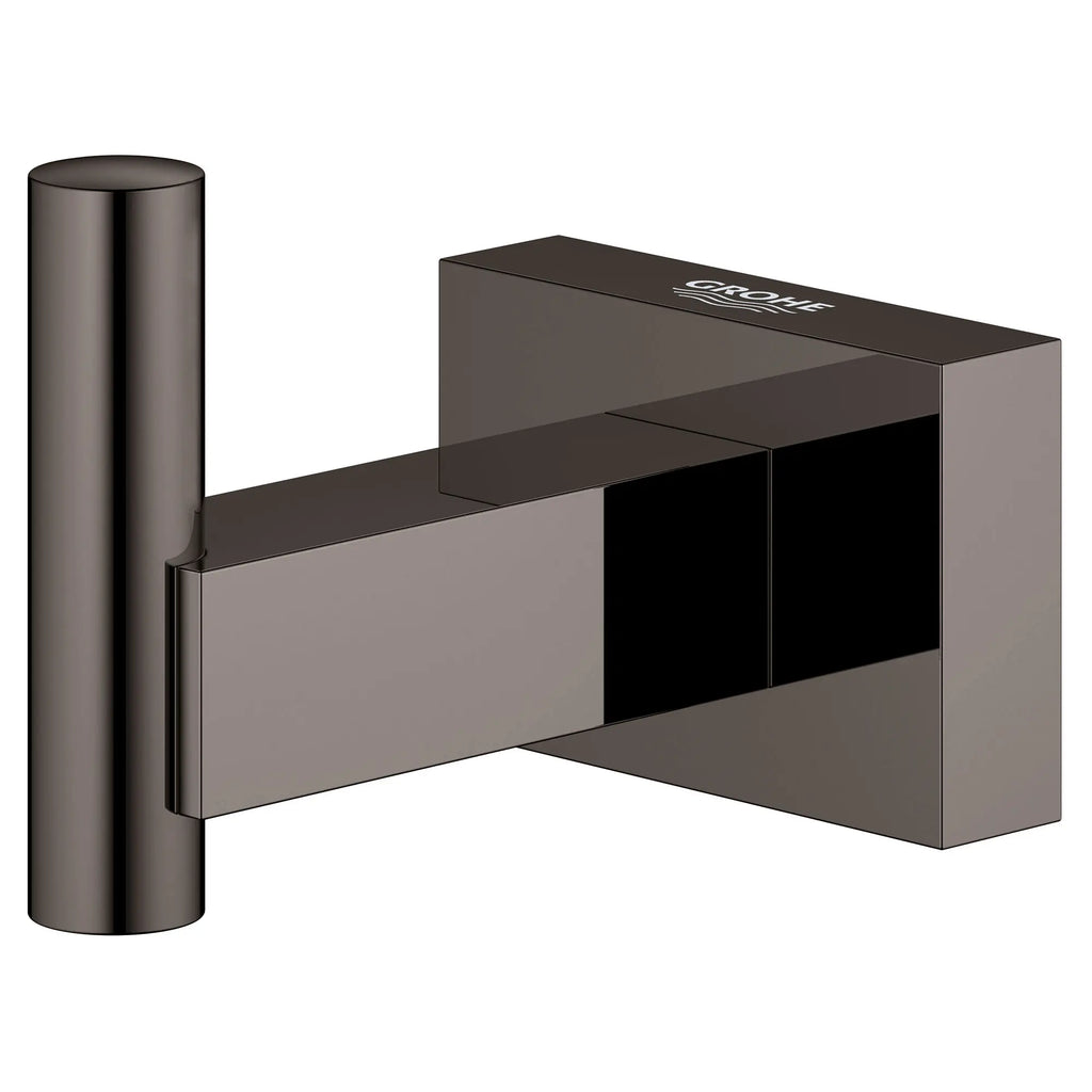 GROHE 40511A01 Essentials Cube Robe Hook - Hard Graphite