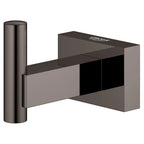GROHE 40511A01 Essentials Cube Robe Hook - Hard Graphite