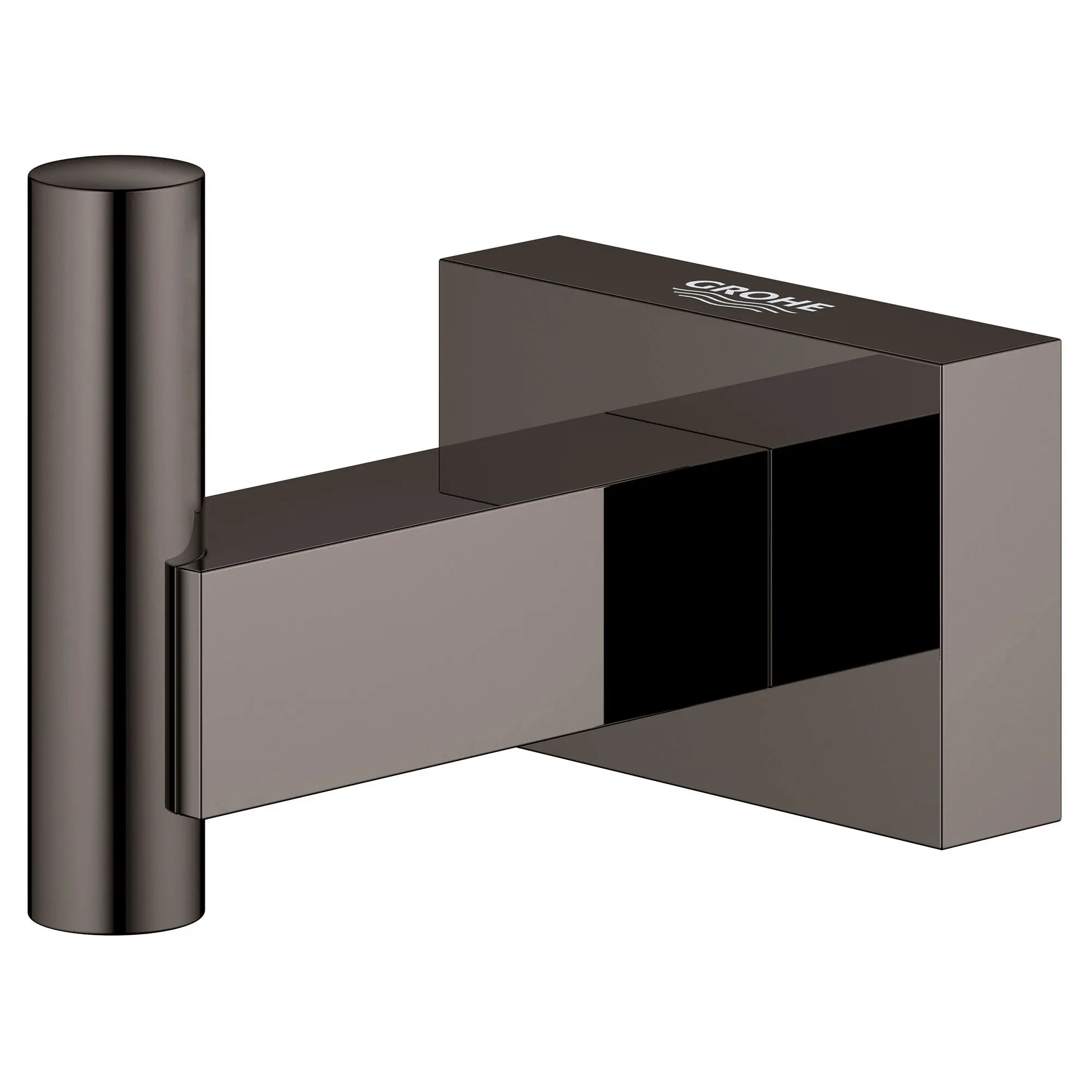 GROHE 40511A01 Essentials Cube Robe Hook - Hard Graphite