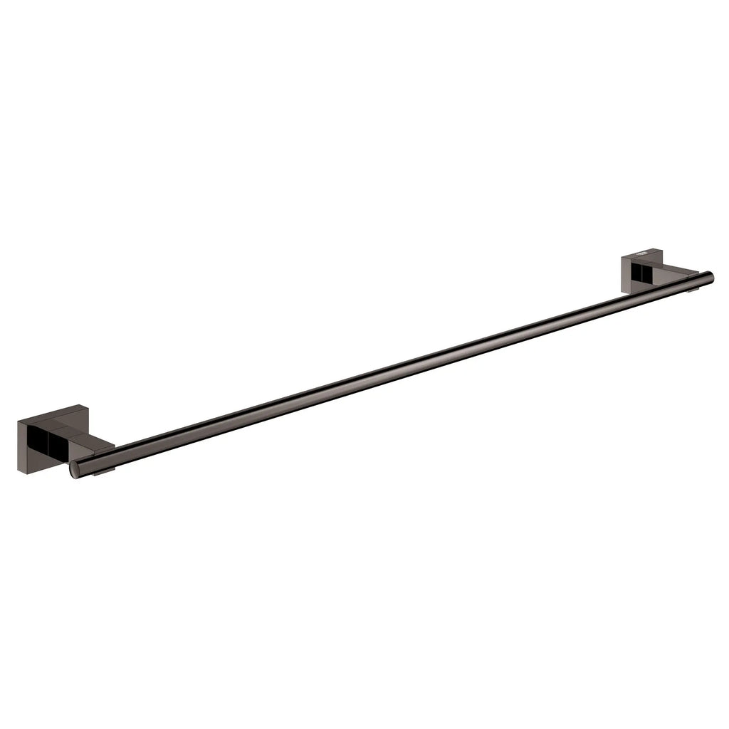 GROHE 40509A01 Essentials Cube 24" Towel Bar - Hard Graphite