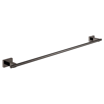 GROHE 40509A01 Essentials Cube 24" Towel Bar - Hard Graphite