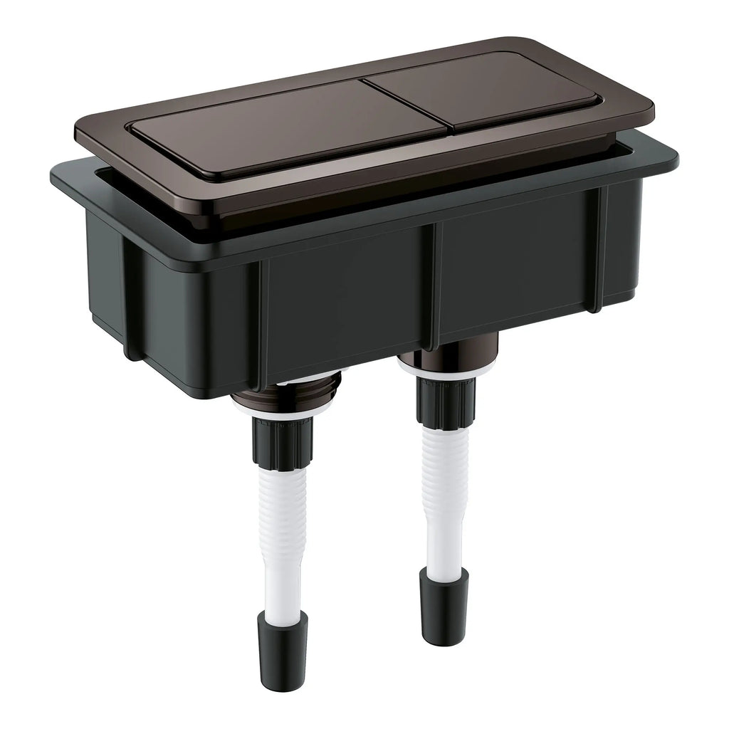 GROHE 49127A00 Eurocube Dual Flush Actuator - Hard Graphite