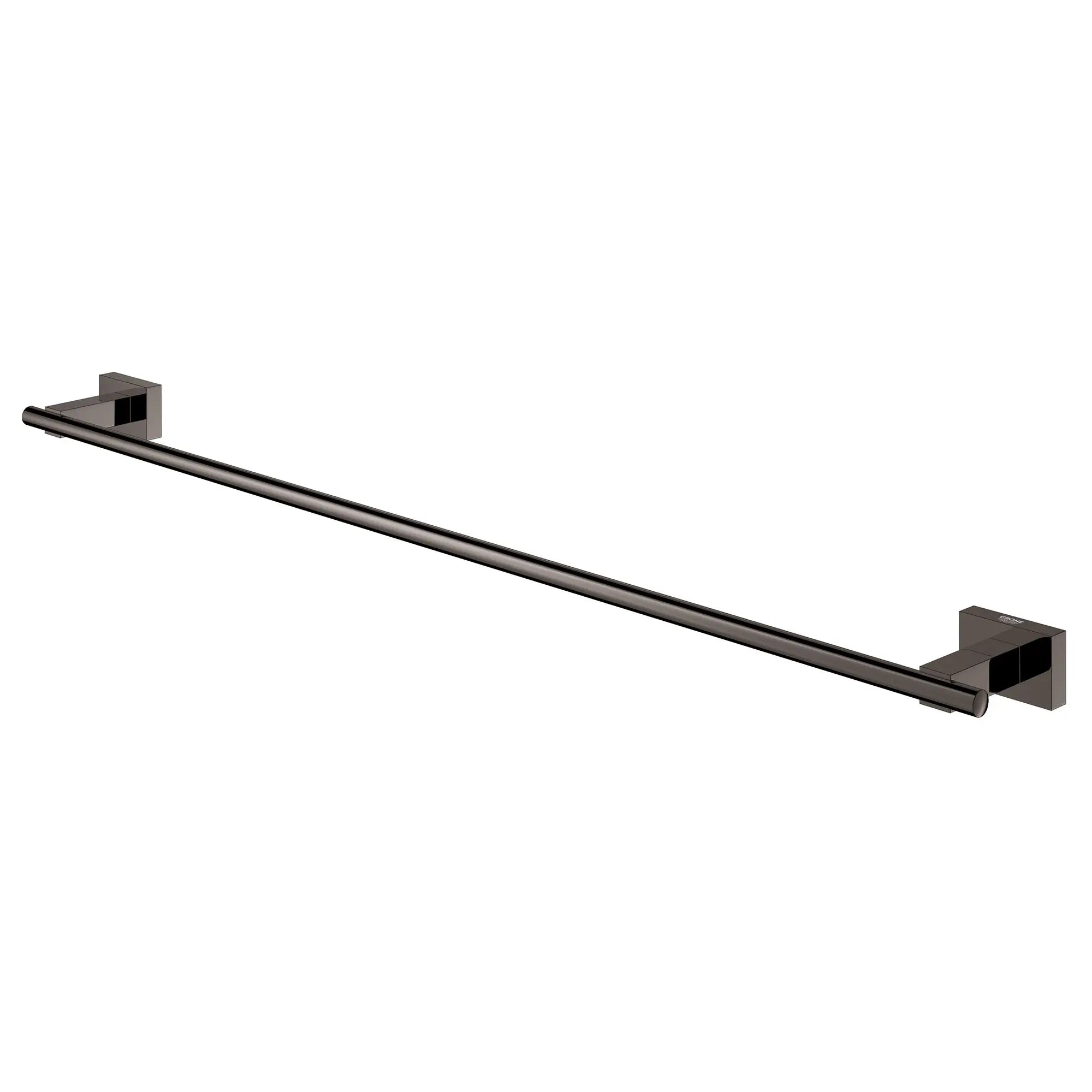 GROHE 40509A01 Essentials Cube 24" Towel Bar - Hard Graphite