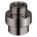 GROHE 07911A00 ½" Inline Vacuum Breaker - Hard Graphite