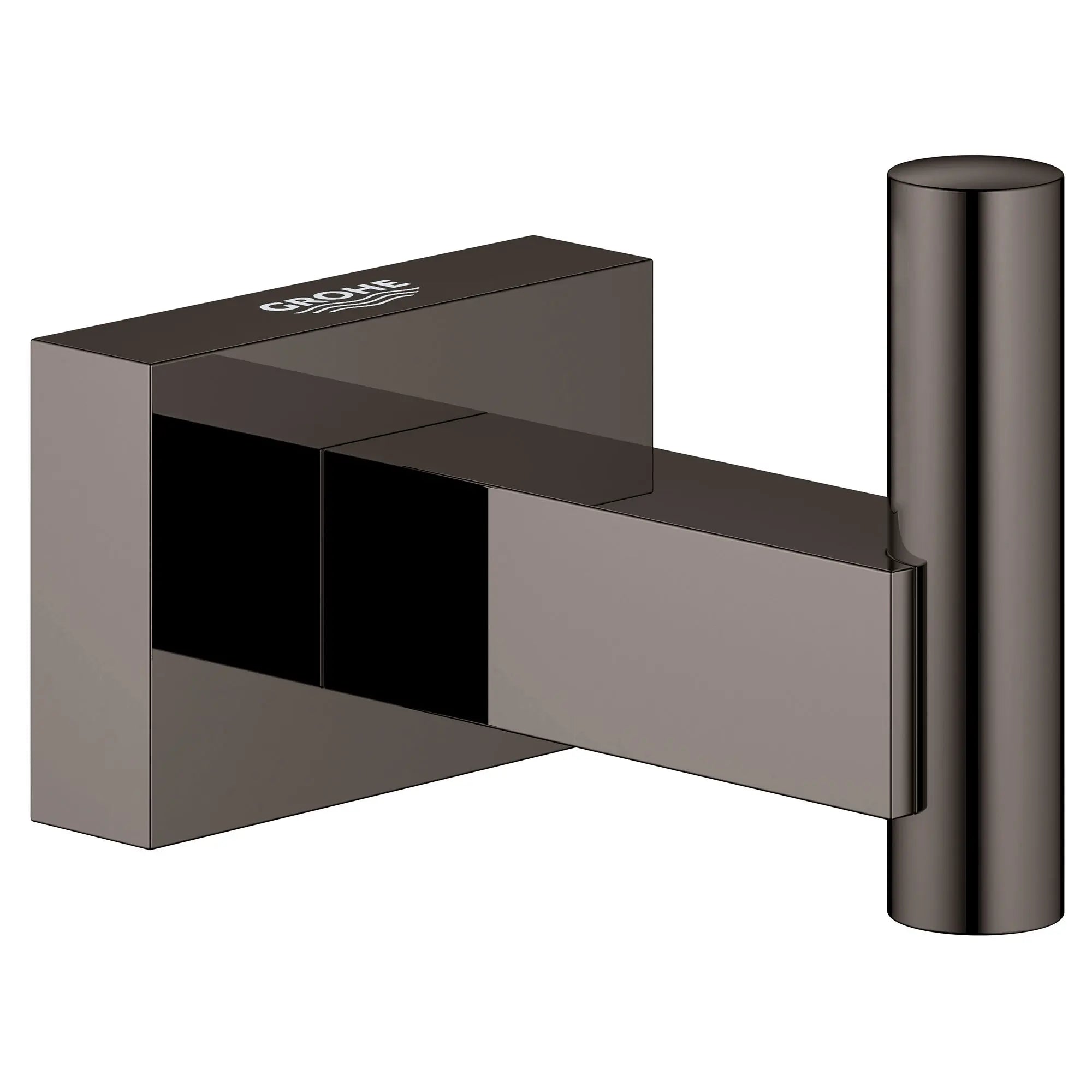 GROHE 40511A01 Essentials Cube Robe Hook - Hard Graphite