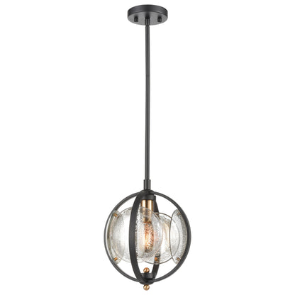 ELK SHOWROOM 15424/1 Oriah 10'' Wide 1-Light Mini Pendant - Matte Black