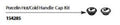 MOEN 154285 Weymouth Hot and Cold Handle Cap Kit