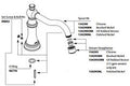 MOEN 154290NL Weymouth Chrome Roman Tub Spout Kit - Polished Nickel