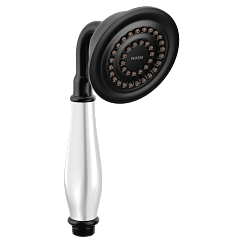 MOEN 154305BL Weymouth Eco-Performance Single Function Handheld Shower - Matte Black