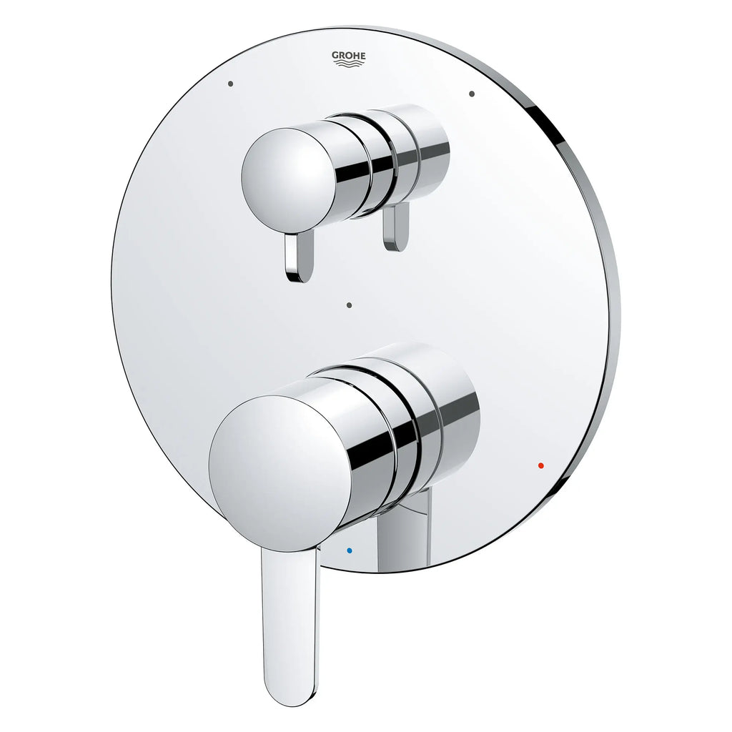 GROHE 29425000 COSMOPOLITAN PRESSURE BALANCE VALVE TRIM WITH 3-WAY DIVERTER WITH CARTRIDGE - Chrome