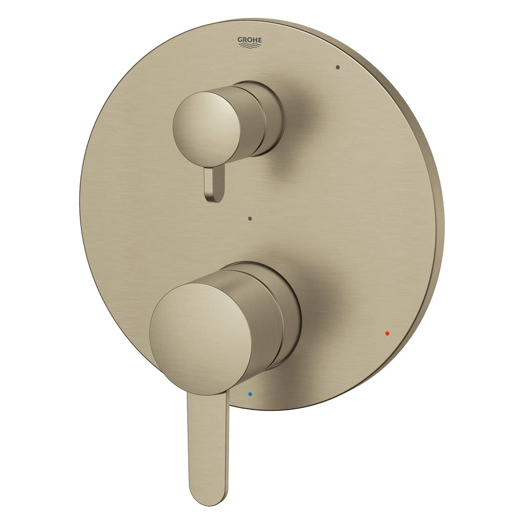 GROHE 29434EN0 COSMOPOLITAN PRESSURE BALANCE VALVE TRIM WITH 2-WAY DIVERTER WITH CARTRIDGE - Brushed Nickel