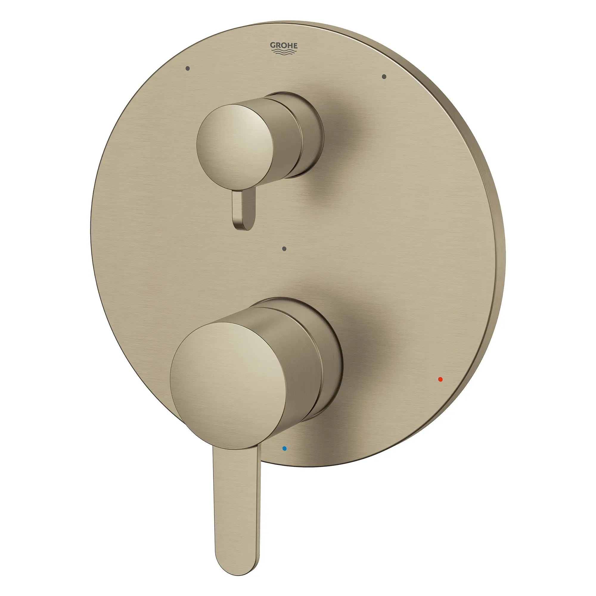 GROHE 29425EN0 COSMOPOLITAN PRESSURE BALANCE VALVE TRIM WITH 3-WAY DIVERTER WITH CARTRIDGE - Brushed Nickel
