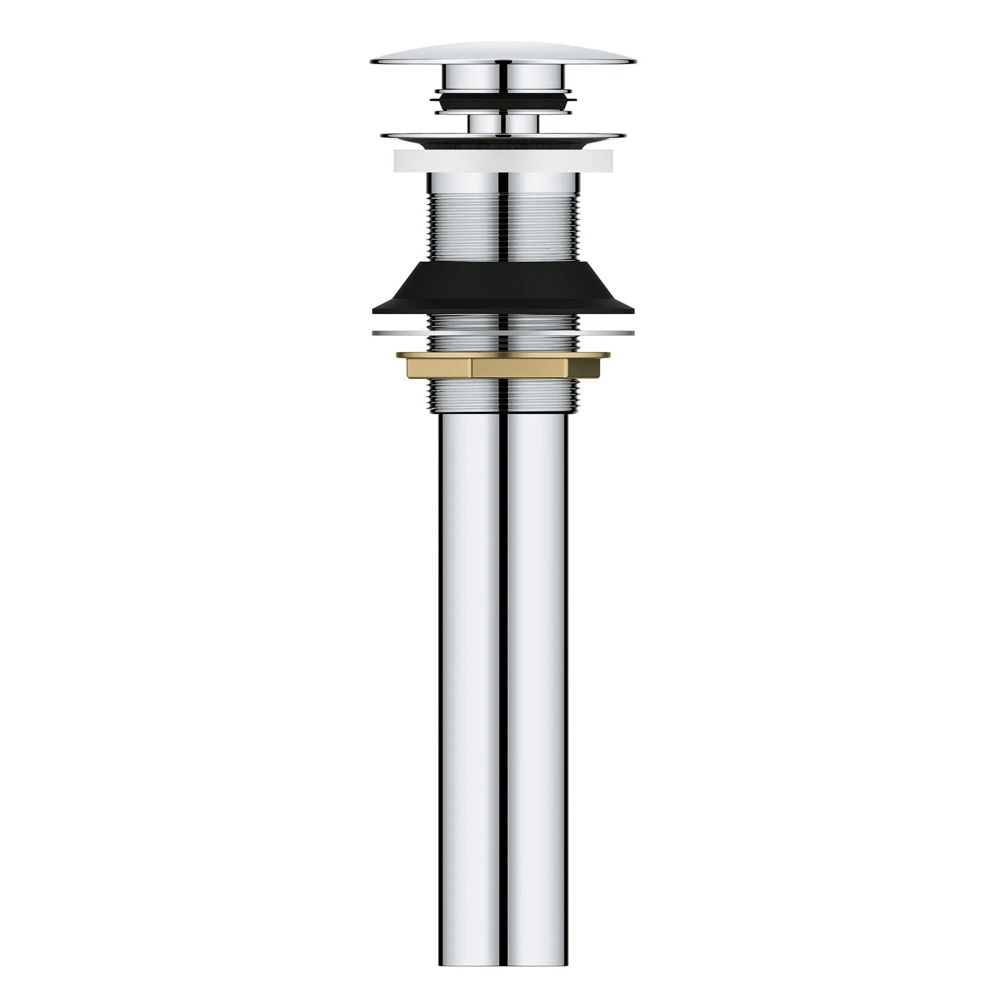 GROHE 48657000 Universal Bathroom Sink Push Drain without Overflow - Chrome