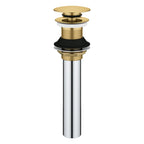 GROHE 48657GN0 Universal Bathroom Sink Push Drain without Overflow - Brushed Cool Sunrise